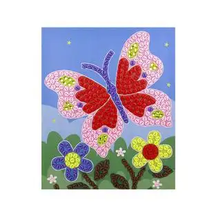 儿童创意纽扣粘贴画diy材料包小学生亲子手工制作幼儿园卡通公主