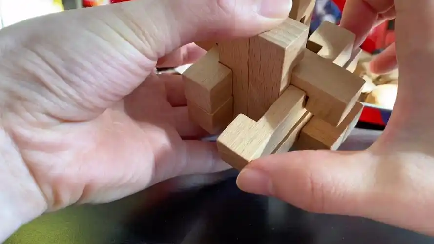 鲁班锁-12根解法和复原