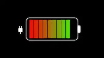 电池充电没电提醒电量不足视频素材