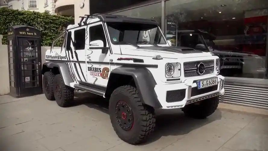 巴博斯六轮野兽g700最大功率700马力