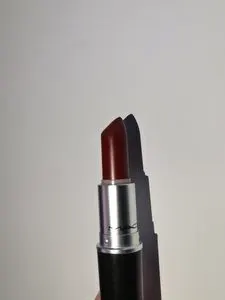 魅可mac口红唇膏646marrakesh棕红脏橘色 用过