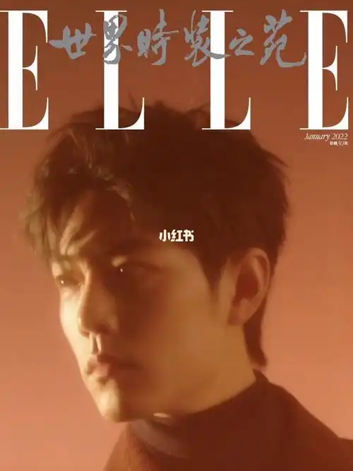 elle1月刊封面人物肖战