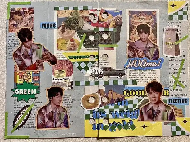 手帐拼贴刘耀文尝试05