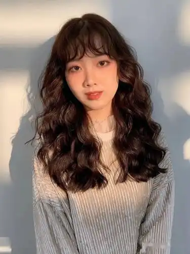 年底巨火法式全头烫烫了超美