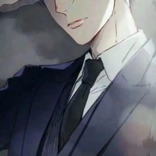 西装领带.动漫男头.