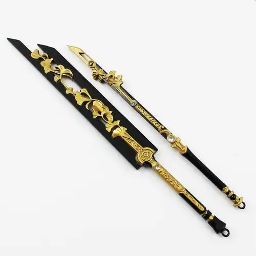 剑侠情缘3 剑网三橙武 藏剑山庄问水 合金武器兵器