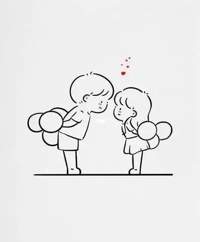情侣卡通图片简笔画母亲节简笔画教程太有关于爱情的简笔画图案当表达
