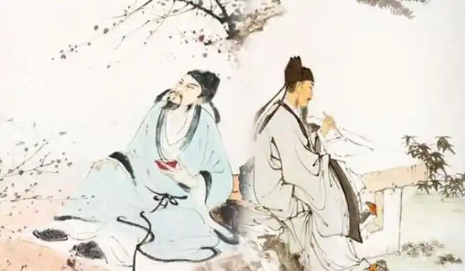 诗仙与诗圣的相遇,李白和杜甫把酒言欢