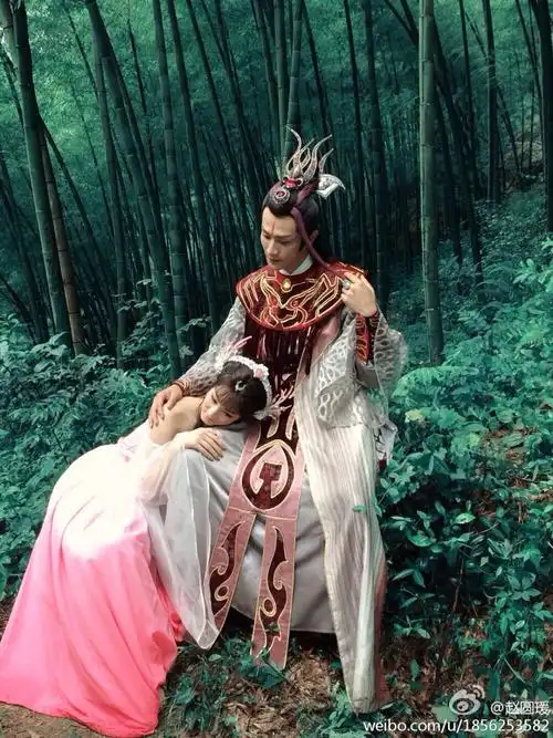 《封神英雄》申公豹&琼霄 图源水印