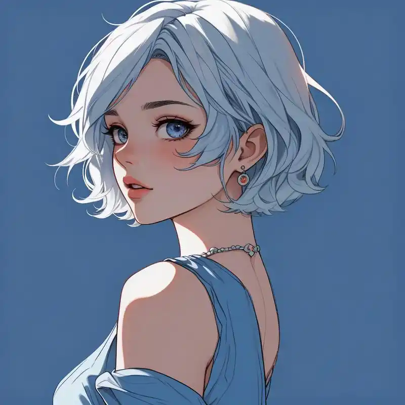 漫画风头像96女人味十足 女生必备头像来啦,动漫女生头像,高级有