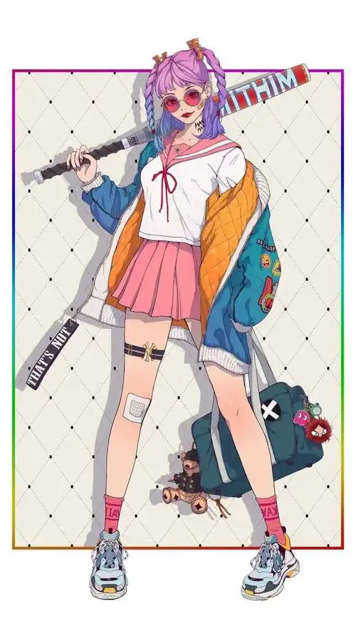 动漫人物全身图片全身照