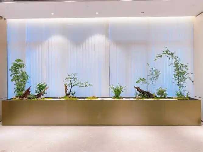 中式室内景观禅意山水