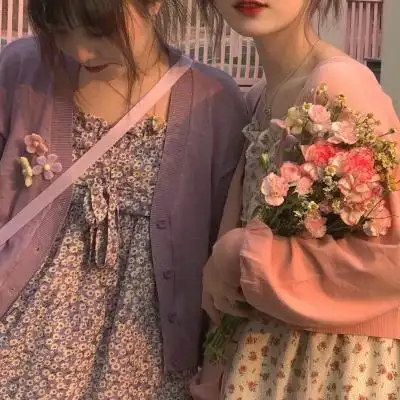 超温柔可爱的闺蜜真人头像 高清可爱温柔的双人闺蜜头像图片_闺蜜姐妹