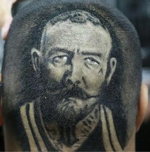 男生在鬓角刻什么图案好看? - 知乎