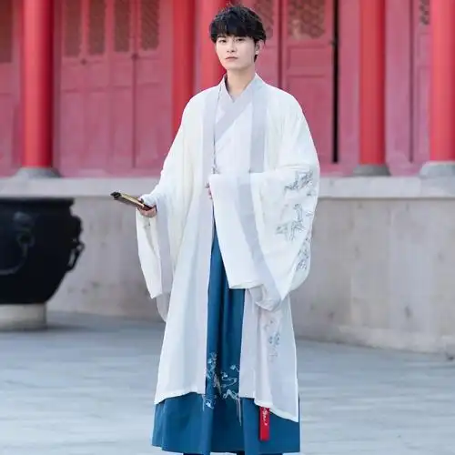 儿童汉服女童古装仙女服超仙小女孩中国风古风洋气网红连衣裙唐装 语