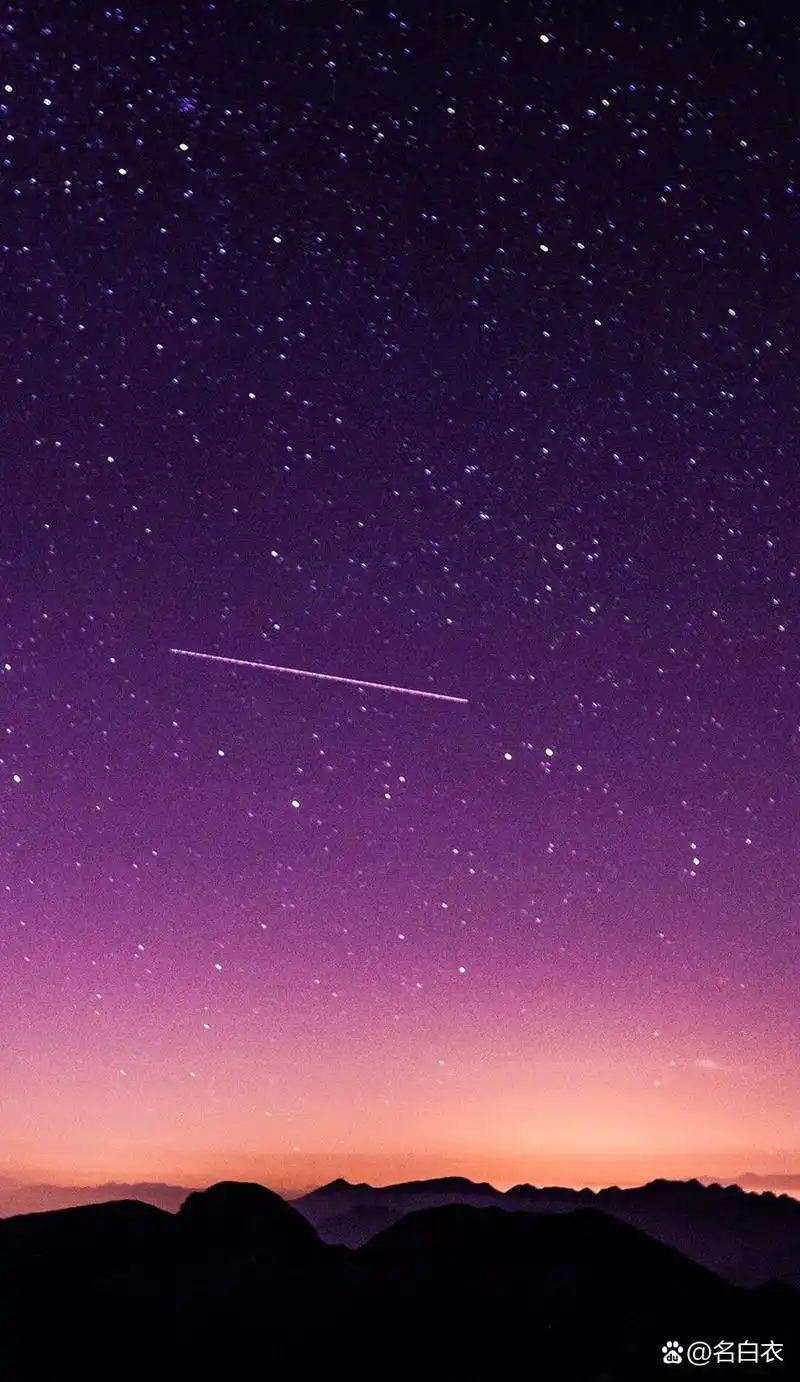 高清壁纸#唯美星空图