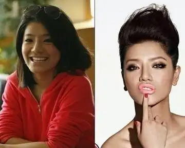 疑江映蓉整容前后对比照片曝光