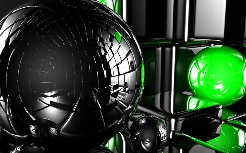 黑色炫酷3d桌面壁纸