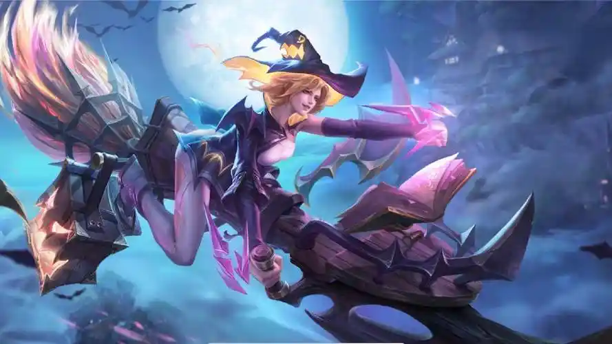 戈娅新皮肤公布,芈月同款蝙蝠特效,效果简便,换色效果 - 游戏资讯(主