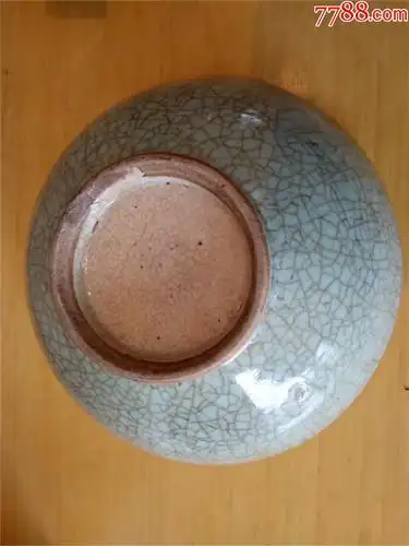 清代哥釉特大碗