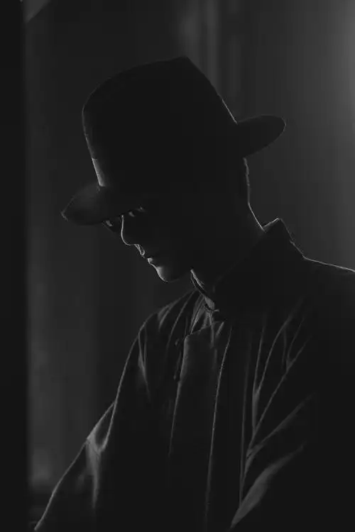 由真维斯剪影图想到"王一博剪影照"合集  p18严格说来不算剪影,但我真