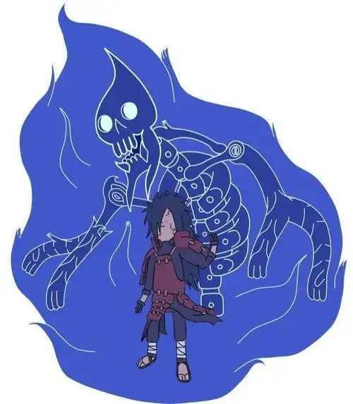 火影忍者:须佐能乎呆萌版,斑爷不配拥有下巴吗?_宇智波止水