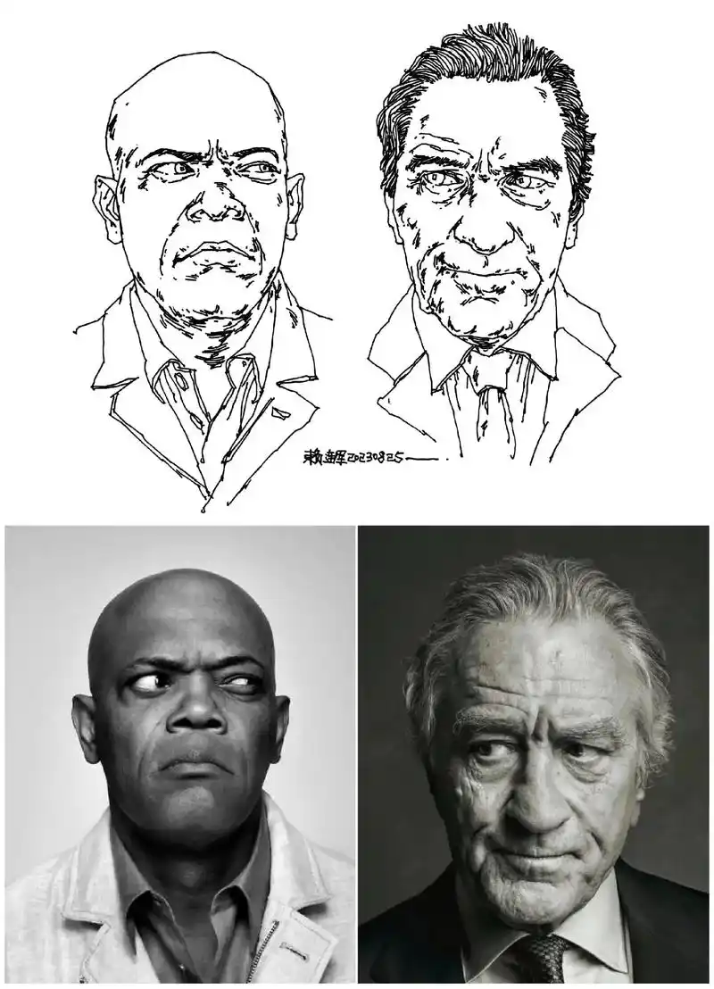 速写人头像,钢笔画人像,#钢笔画 #手绘 #画画 #人物肖像 - 抖音