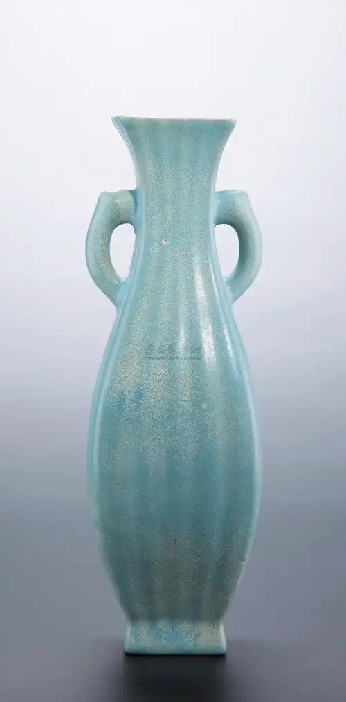 2251 宋代 汝窑四方象耳瓶