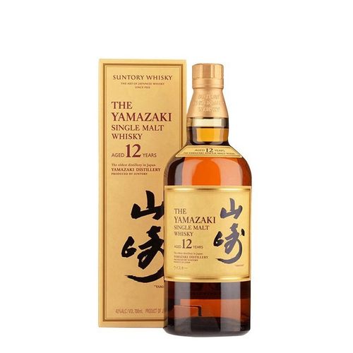 yamazaki/山崎12年 日本原装进口威士忌 700ml/瓶 无盒