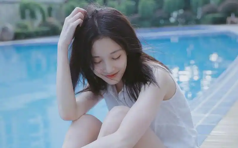 张慧雯夏日小清新高清桌面壁纸