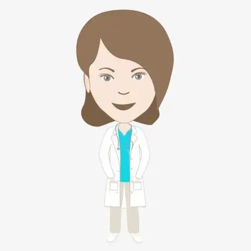 医生头像简笔画女