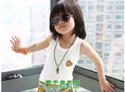 女宝宝波波头发型