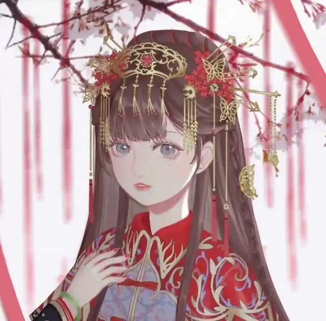 古风动漫少女头像壁纸