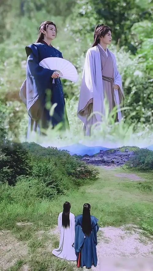 山河令龚俊张哲瀚美图合集看到两人嘴角疯狂往上扬稳住