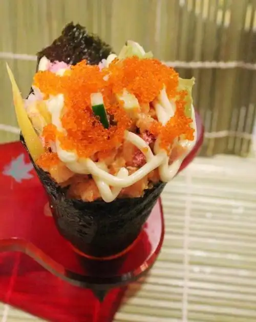 这么多手卷有没有看得眼花缭乱呀真的炒鸡好吃柔喵力推!芥末章鱼!