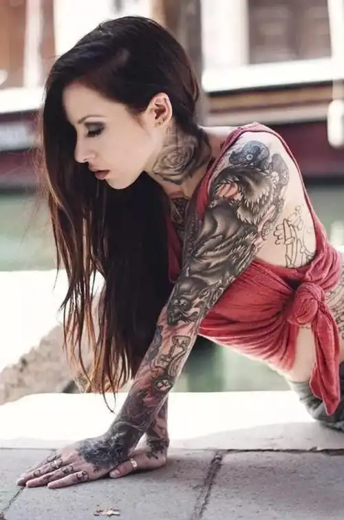 这样的花臂女神你喜欢吗(2/19)