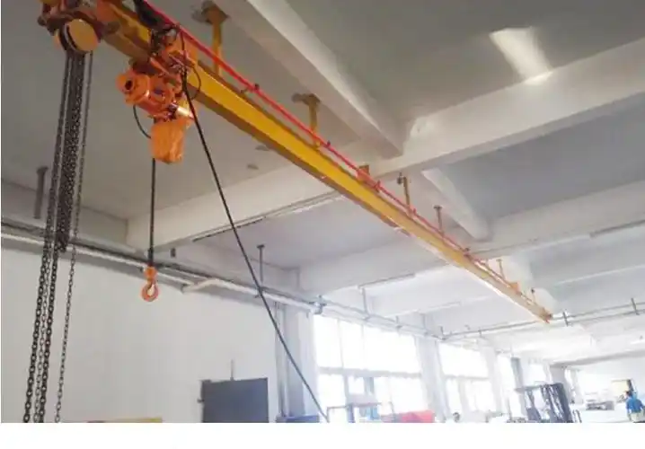 厂家供应单轨吊单梁电动起重机1t行车双梁航吊 悬挂单轨吊 龙门吊