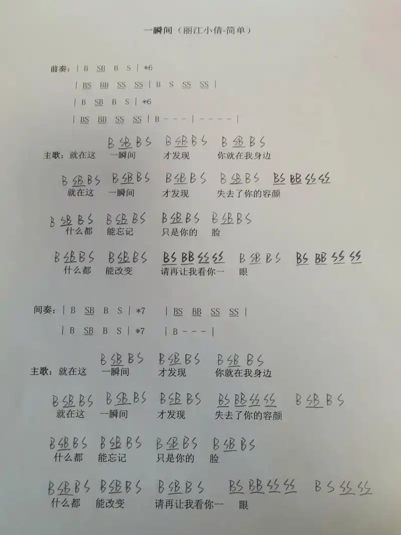 一瞬间-非洲鼓完整鼓谱 非洲鼓入坑曲,羡慕炫酷打法,现阶段就先打个