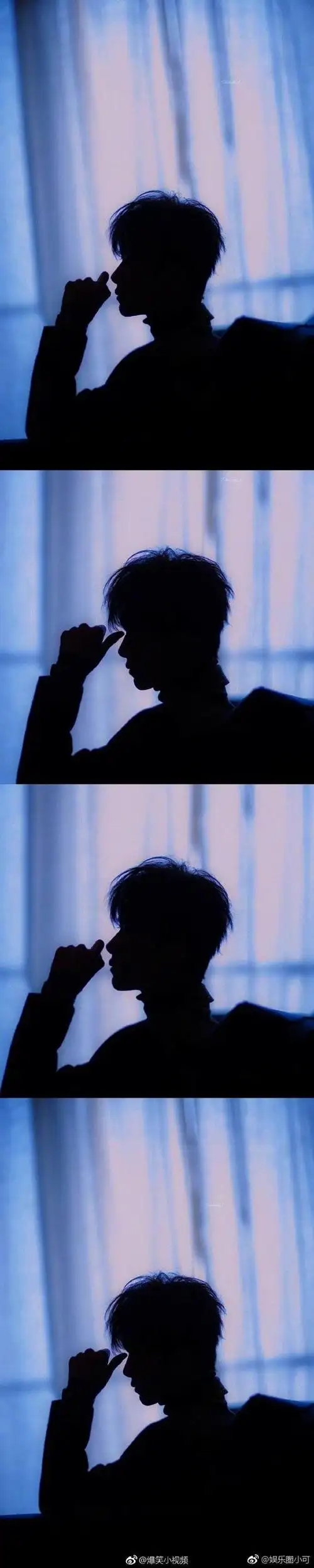 [易烊千玺][分享]181205 男孩千在黑暗中的剪影 在灯光下绽放光彩