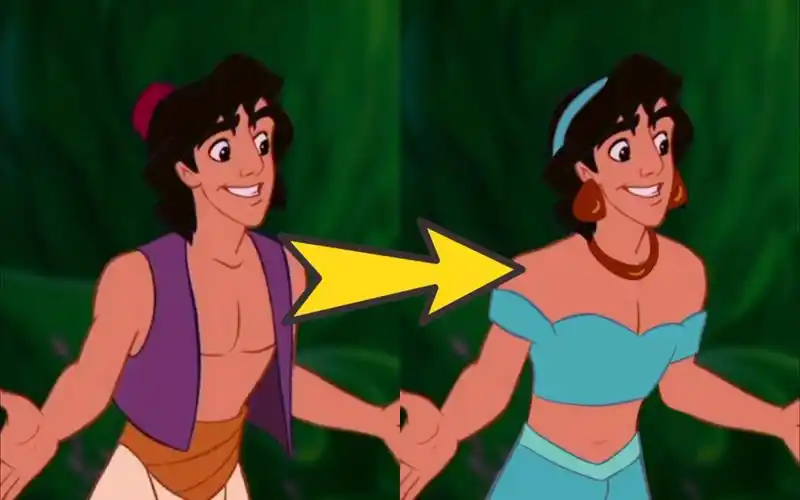 【阿拉丁】当王子穿上公主的衣服_哔哩哔哩 (゜-゜)つロ 干杯~-bili