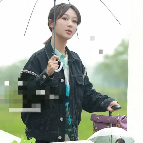 向往生活杨紫明星同款衣服夏季新款休闲宽松短外套