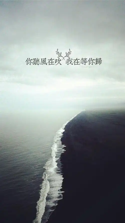 scavengers原创系列文字图壁纸文字海边