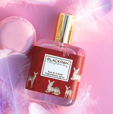 black paw鼠尾草与海盐日本水果味少女体香香水女士持久淡香学生自然