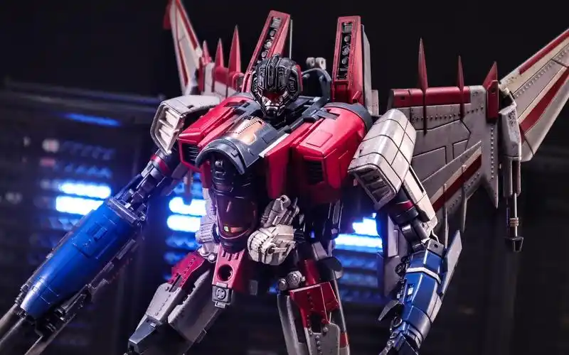 【定格动画】星辰风暴!变形金刚cf红蜘蛛动作变形展示