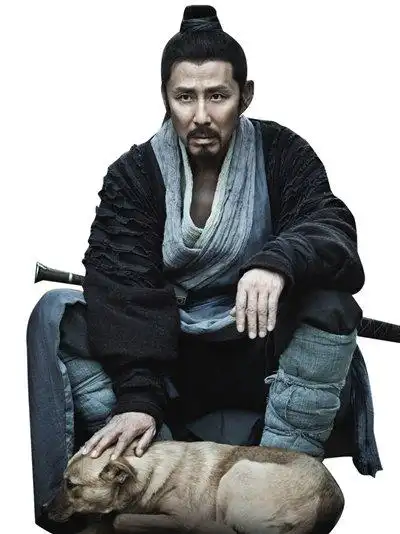 《楚汉传奇》中刘邦(陈道明饰演)