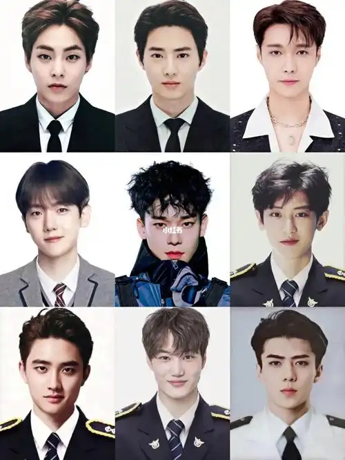 九宫格证件照还是得看咱小老地