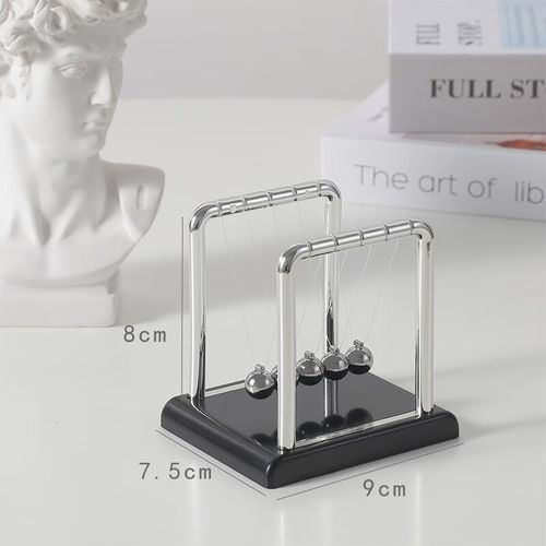 翼荏牛顿摆创意ins风牛顿流体桌面摆件办公礼物解压装饰品物件情绪稳