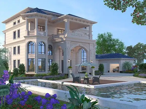 三层半及以上欧式-湖南中科别墅建筑有限公司