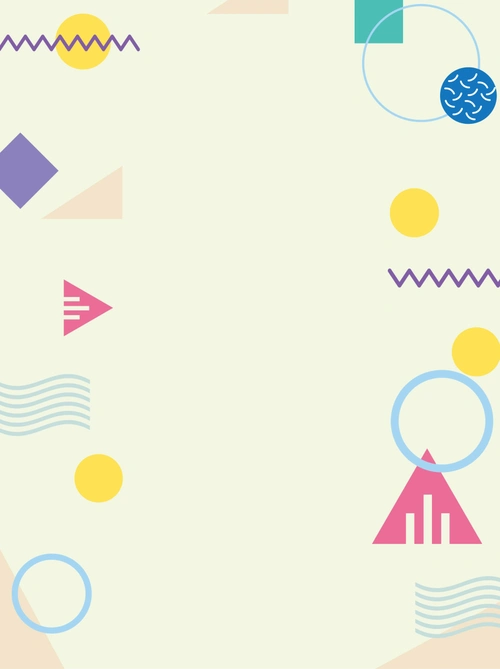 简约毕业展海报背景