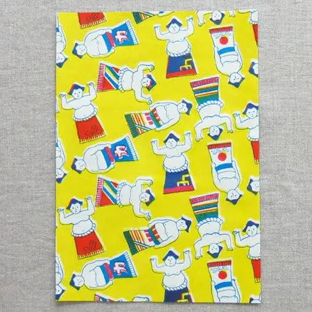 长大厅复古纸相扑